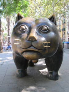 gato-botero-Raval-Barcelona